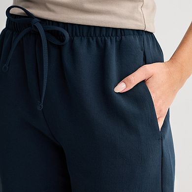 Juniors' SO® Crepe Pull-On Shorts