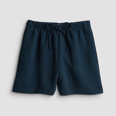 Juniors' SO® Crepe Pull-On Shorts