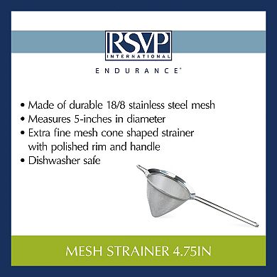 RSVP International Endurance® Stainless Steel Mesh Strainer