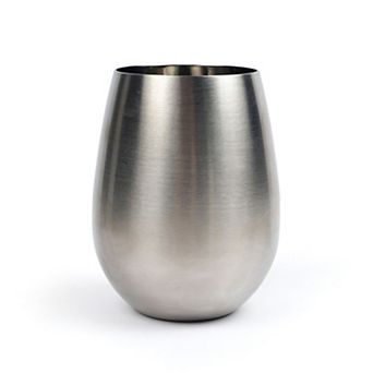 RSVP International Endurance Stainless Steel Stemless Cocktail Sets