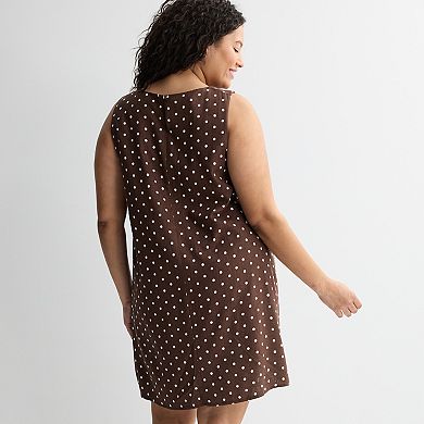 Juniors' Plus Size SO® Sleeveless Shift Dress