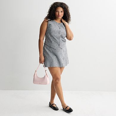 Juniors' Plus Size SO® Gingham Crewneck Vest