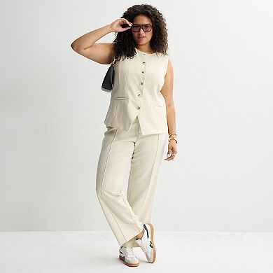 Juniors' Plus Size SO® Longline Vest
