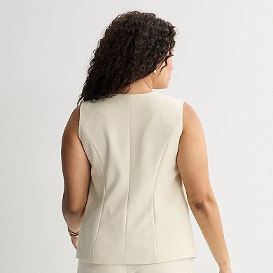 Juniors' Plus Size SO® Longline Vest