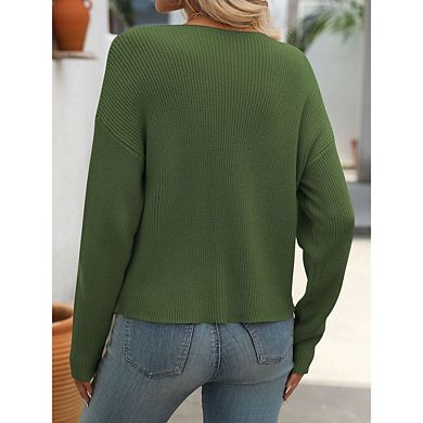 Women's Casual Long Sleeve Tops Crewneck Loose Tunic Shirts Trendy Work Blouses