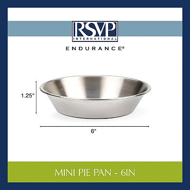 RSVP International Endurance® Mini Pie Pan - 6in