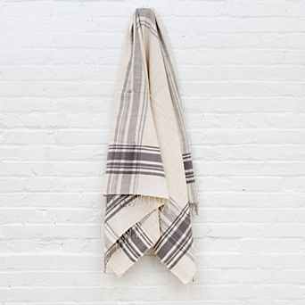 Cabin Hatch Cotton Throw Blanket