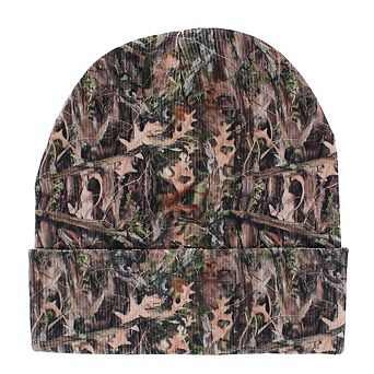 David & Young Women's Realistic Camo Winter Cuff Beanie