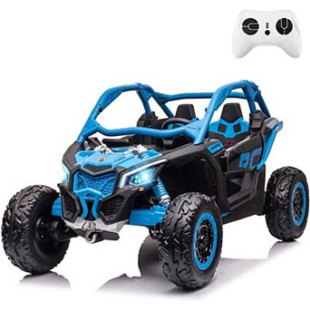 Can-Am 2-Seater 24V Kids UTV,4WD, 4x200W Motors & Parent Remote