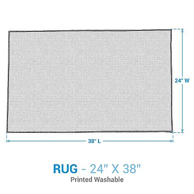 Park Designs School's Out Washable Rug 24" x 38"