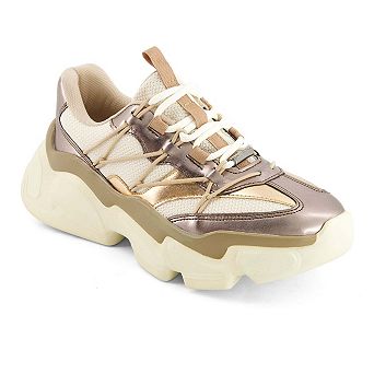 Andrea Women's Chunky Urban Fashion Sneakers 90849