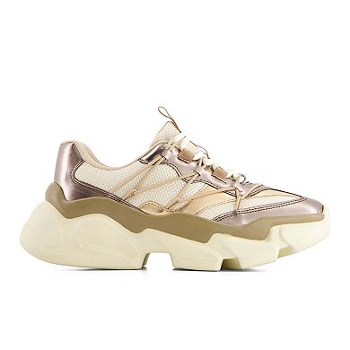 Andrea Women's Chunky Urban Fashion Sneakers 90849