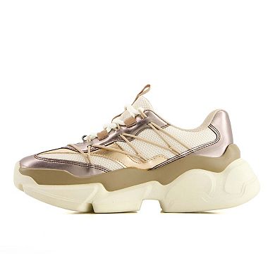 Andrea Women's Chunky Urban Fashion Sneakers 90849