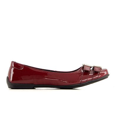 Andrea Women's Patent Ballet Flats 90824