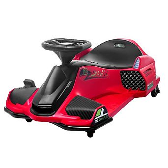 24V Electric Drift Kart for Kids, 180W Brushless Motor, 7.5 MPH Ride-On Toy for Ages 8-14