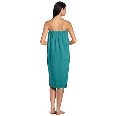 DII Women's Shower Wrap, Emerald