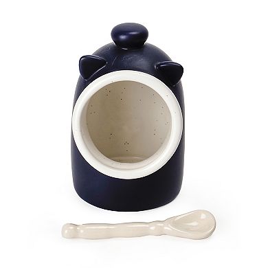 RSVP International Stoneware Salt Pig
