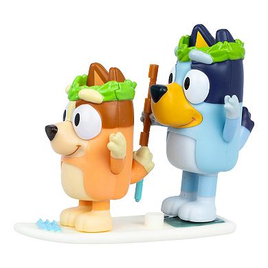 Bluey Rug Island 2-Piece Action Figure Set