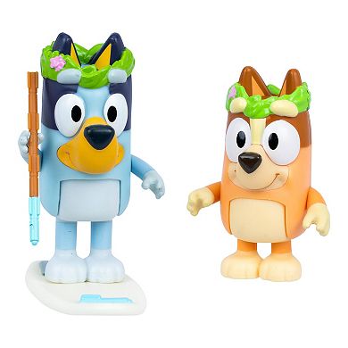 Bluey Rug Island 2-Piece Action Figure Set