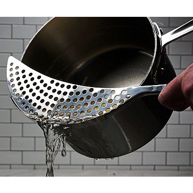 RSVP International Endurance® Pierced Crescent Pot Strainer