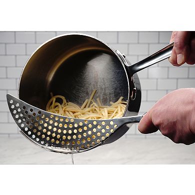RSVP International Endurance® Pierced Crescent Pot Strainer