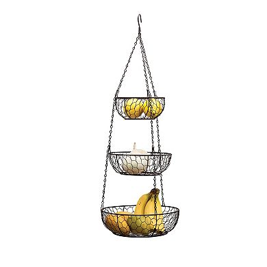 RSVP International Wire Hanging Basket