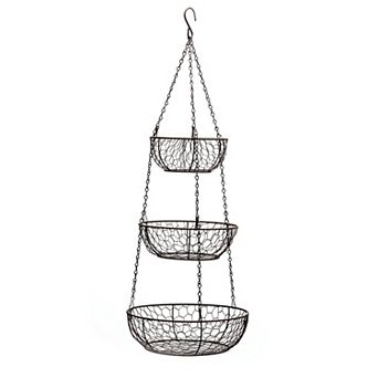 RSVP International Wire Hanging Basket