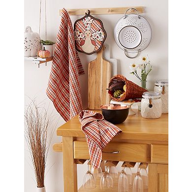 DII Holiday Kitchen Potholder & Dishtowel Gift Set