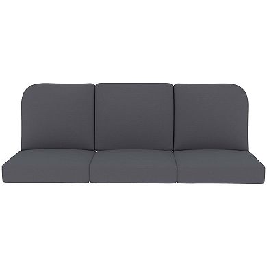 Covers&All Replacement Cushions for Outdoor Furniture, Cushions with Cover Made of Cover Rite Fabric