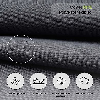 Covers&All Replacement Cushions for Outdoor Furniture, Cushions with Cover Made of Cover Rite Fabric