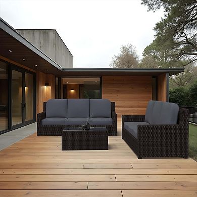 Covers&All Replacement Cushions for Outdoor Furniture, Cushions with Cover Made of Cover Rite Fabric