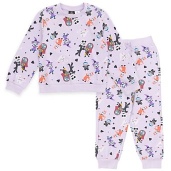 Disney Nightmare Before Christmas Fleece Sweatshirt and Pants Set