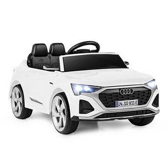 12V Kids Ride On Car with Remote Control 3 Speeds LED Lights and Sounds