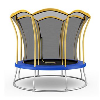 10 Feet Unique Flower Shape Trampoline with Galvanized Steel Frame