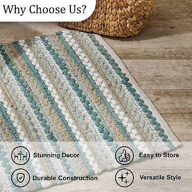 Split P Coastal Chindi Rug 2' x 3'