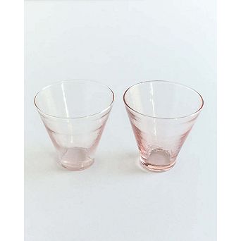 Handblown Hammered Dessert Cup - Set of 4