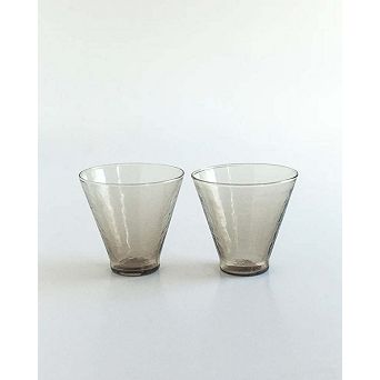 Handblown Hammered Dessert Cup - Set of 4