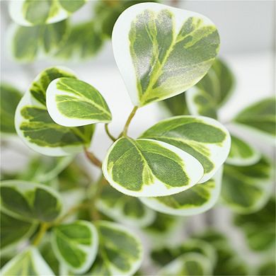 Large Artificial Ficus Tree Realistic Faux Tree with Lifelike Leaves and Trunk