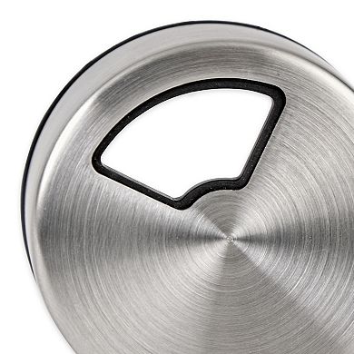 RSVP International Adjustable Shaker, Glass/Stainless Steel, 5 Ounce