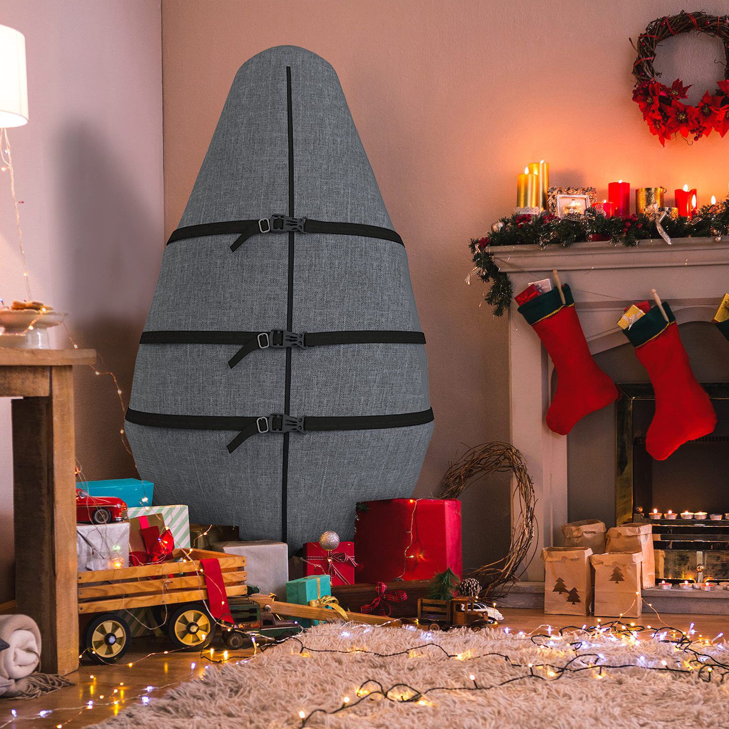 CoversAndAll Christmas Tree Storage Bag - Thumbnail 4