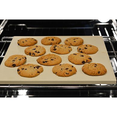 RSVP International Square Pizza Stone, 15x15"