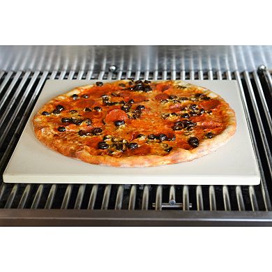 RSVP International Square Pizza Stone, 15x15"