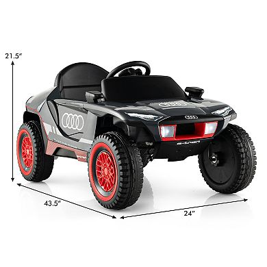 Licensed Audi Ride-On Car for Kids with Remote Control and Music