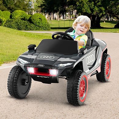 Licensed Audi Ride-On Car for Kids with Remote Control and Music