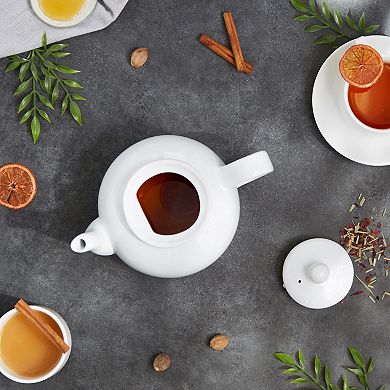 RSVP International Stoneware 42 oz Teapot