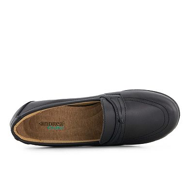 Andrea Women's Comfort Leather Platform Loafers 37639