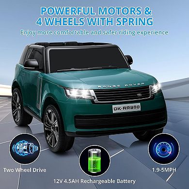 Official 2021 Range Rover Kids 24V Electric Ride-On Car, 2-Seater