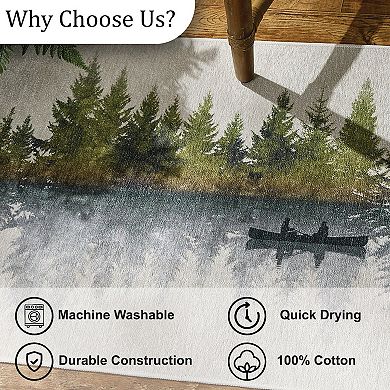 Park Designs Mirror Lake Washable Rug 24" x 38"