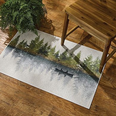 Park Designs Mirror Lake Washable Rug 24" x 38"