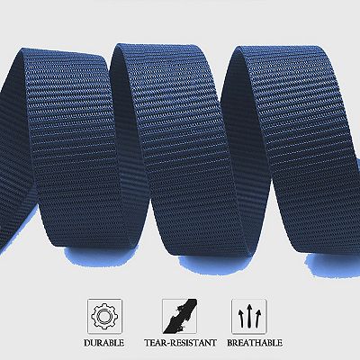 Women's Nylon Tactical Belt with Plastic-Alloy Buckle Heavy-Duty